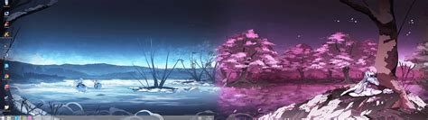 Dual Monitor Wallpaper 4K Aesthetic