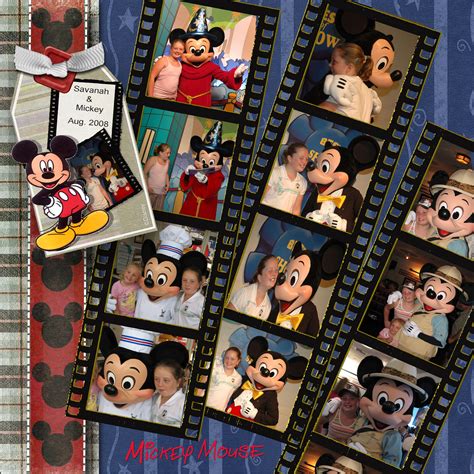 Favorite Disney Scrapbook Pages Disney Scrapbooking Layouts Disney