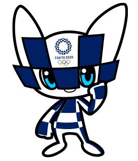 Juego de pelotas deportivas sobre un fondo negro, estilo realista. Maraitowa y Someity: las mascotas para Tokio 2020 en 2020 ...