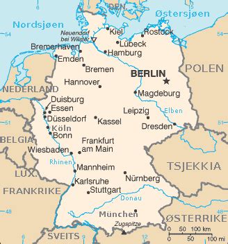 In general, the names for germany can be arranged in six main groups according to their origin: File:Tyskland kart.png - Wikimedia Commons