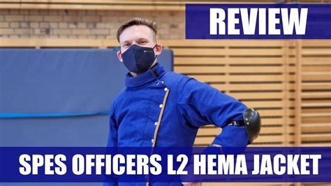 review spes officers l2 hema jacket in 800n youtube