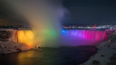 10 New Niagara Falls At Night Hd Full Hd 1080p For Pc Background 2020