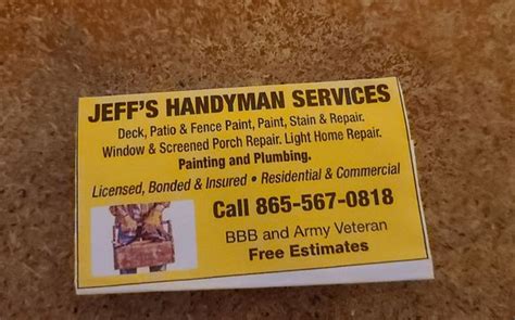 Regular And Preventative Maintenance Contracts By Jeffs Handyman