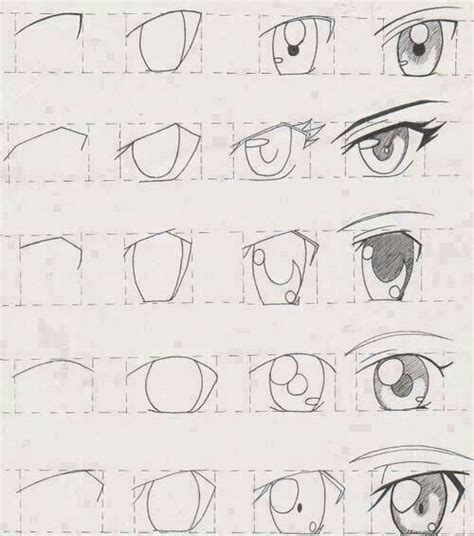 Como Dibujar Ojos Estilo Anime O Manga Aprendiendo A Dibujar Amino