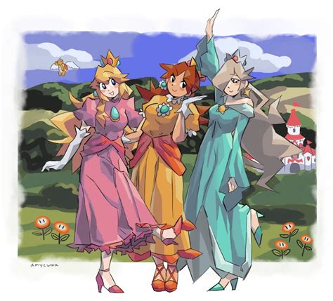 Princess Peach Rosalina Princess Daisy Koopa Troopa And Koopa Paratroopa Mario And 1 More