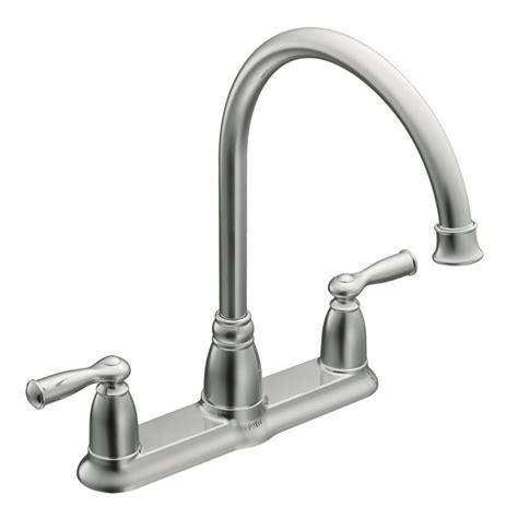 Standard chrome kitchen faucets, pot filler faucets, advanced spay kitchen faucets, spot resistant kitchen faucets and more, the home depot kitchen faucets are available nt algorithm comes with several options and lists, whenever you start typing kitchen cabinets home depot sale in the box. Moen Banbury 2-Handle Kitchen Faucet in Chrome | The Home ...