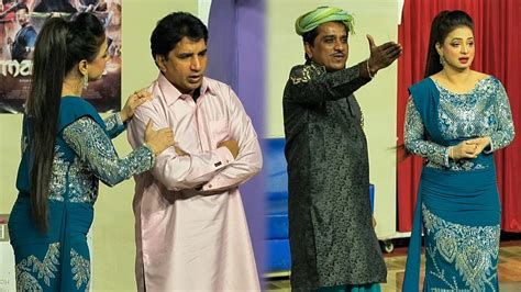 Nida Choudhary With Sakhawat Naz And Mukhtar Chan New Comedy Punjabi