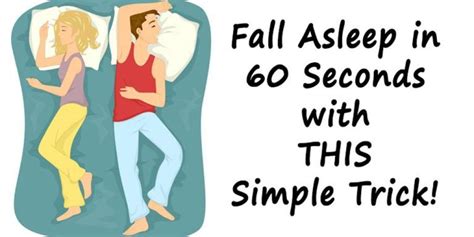 Train Yourself To Fall Asleep In 60 Seconds With This Simple Technique