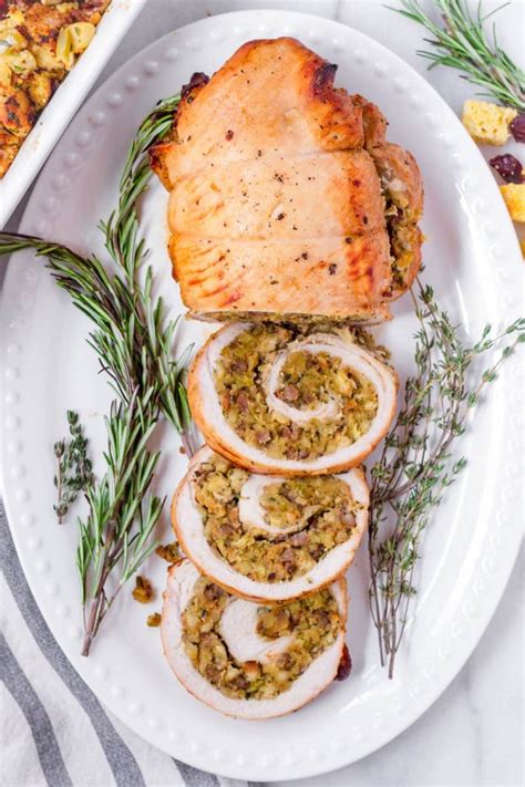 Turkey Roulade With Sausage Stuffing Cooking For My Soul