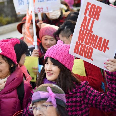 The Japan Times Participants Call For Women S Rights And Solutions To