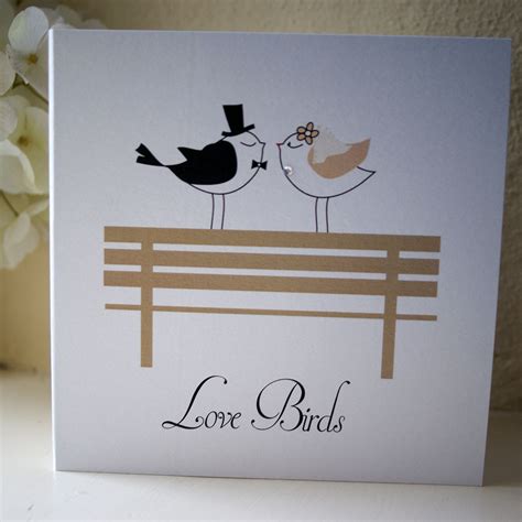 Love Birds Wedding Invitation Horizon Designs