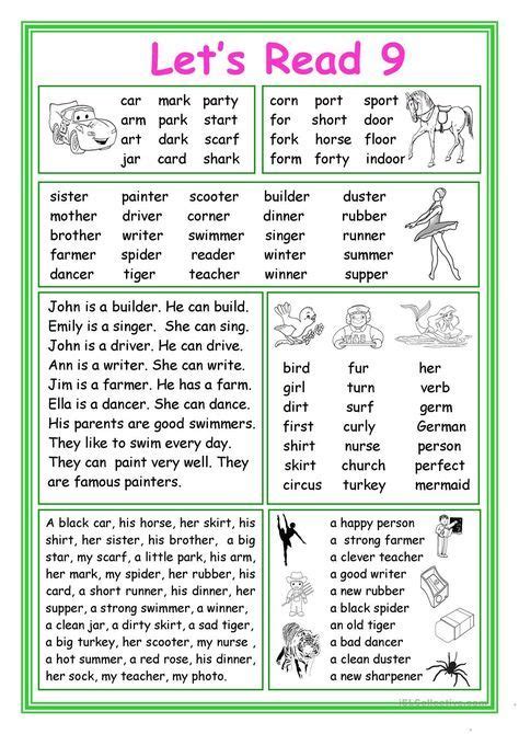 Lets Read 9 Phonics Reading Reading For Beginners Reading Fluency
