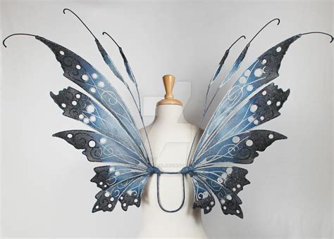 Selyse Fairy Wings In Blue And Black By Glittrrgrrl On Deviantart