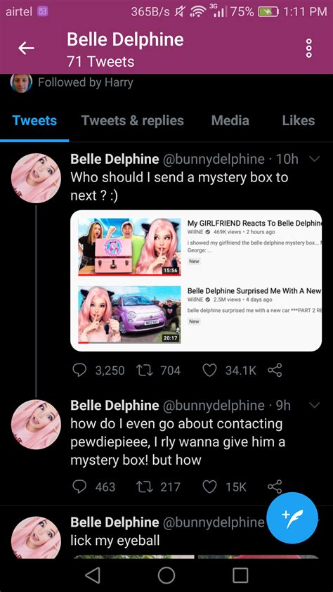 Pewdiepie Opening Belle Delphines Mysterious Box Very Freaky R