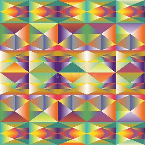 Abstract Multicolour Polygonal Background Stock Vector Illustration
