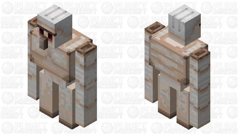 Vine Less Iron Golem Minecraft Mob Skin