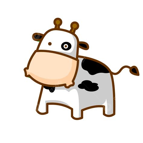 Vaca De Vector De Dibujos Animados Png Dibujos Animados Vector