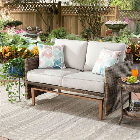 For a smaller rocker, the harbor front wicker rocker is comfortable and fits into most small spaces. Better Homes & Gardens Davenport Patio Wicker Glider ...