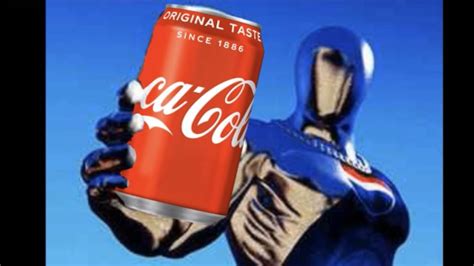 Oh No Pepsi Man Has Started Drinking His Enemy Pepsi