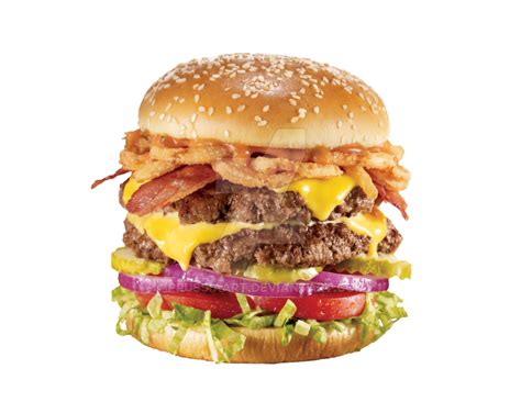 Hamburger Cheeseburger Megapixel Bacon Png Download 900695 Free