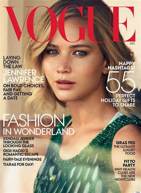 Jennifer Lawrence Stuns In Calvin Klein On December Cover Of Vogue