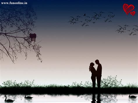 17 Couple Love Wallpaper With Quotes Bola Gila