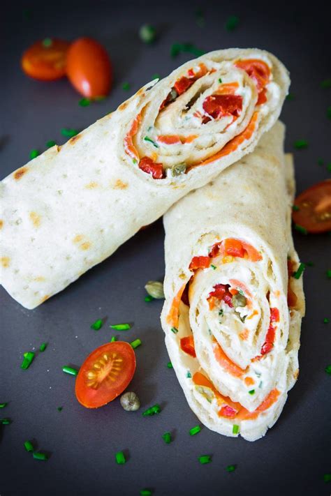 In fact the fluffy scrambled eggs and smoked salmon didn't dampen the wrap at all, so this breakfast was a lovely combination of flavours and textures too. A healthy and sophisticated smoked salmon wrap recipe that ...