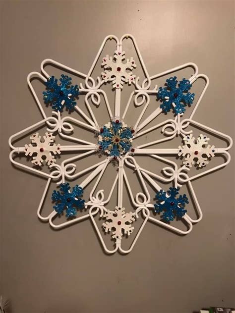 Clothes Hanger Snowflake Hangersnowflake Clothes Hanger Snowflake