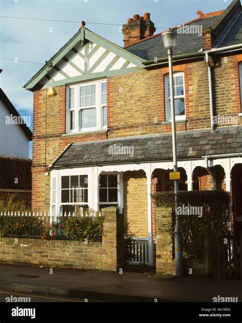 Traditional Edwardian Semi Detached Town House With Integral Porch
