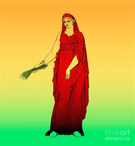 Ceres Roman Goddess Photograph By Photo Researchers