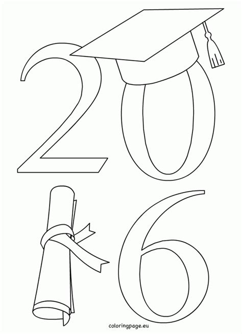 Graduation Coloring Pages To Print Coloring Home