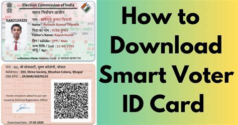 Digital Voter Id Card With Photo 2023 E Epic Download Pdf 60 Off