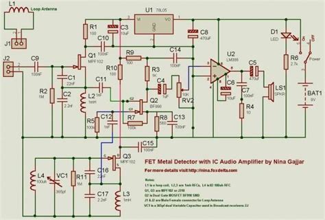 Here the very simple and easy build gold detector circuit. Gold Metal Detector Circuit Diagram | Metal detector, Gold detector, Circuit diagram