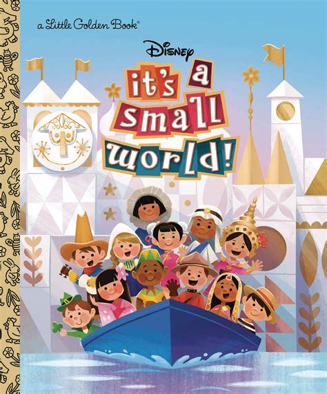 Nov201362 Disney Its A Small World Little Golden Book Previews World