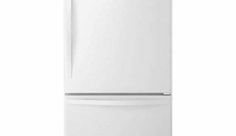 WHIRLPOOL 18.7 cu.ft., Bottom Mount Refrigerator, White (WRB329DFBW