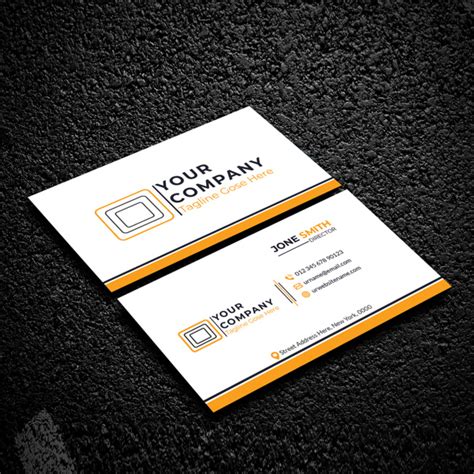 Simple Creative Business Card Design Psd In Editable Psd Format Free