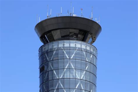 Dayton Circa April 2018 The Air Traffic Control Tower At Dayton