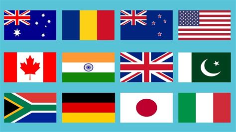 10 Best Printable Flags Of Different Countries Printablee Unamed