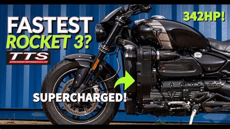 Most Powerful And Fastest Triumph Rocket 3 Tts 342hp Supercharged Dyno