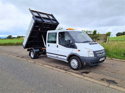 Ford Transit Tipper Crew Cab Only 65k Miles Ex Council Owned In