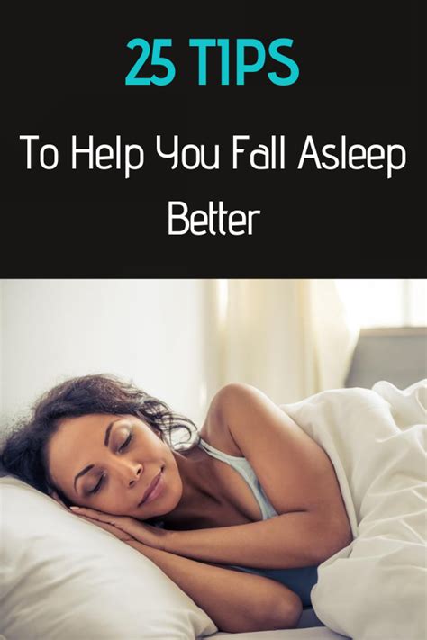25 Tips To Help You Fall Asleep Better