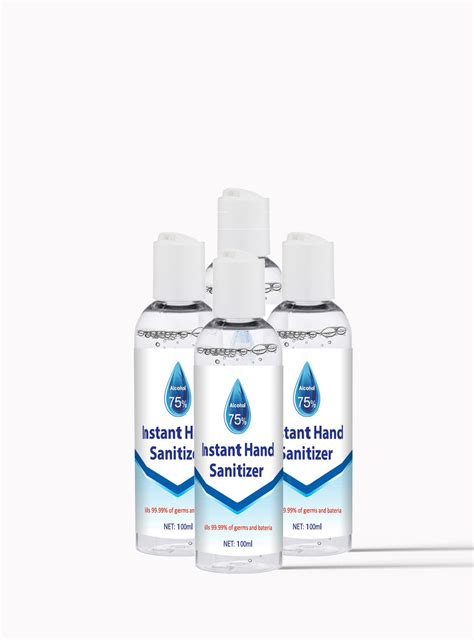 One posted on thoughtco.com by chemistry expert anne marie. Professional Hand Sanitizer | 100ml 75% Alcohol | 4 Pack ...