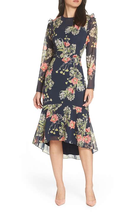 Chelsea28 Floral Ruffle Dress Nordstrom