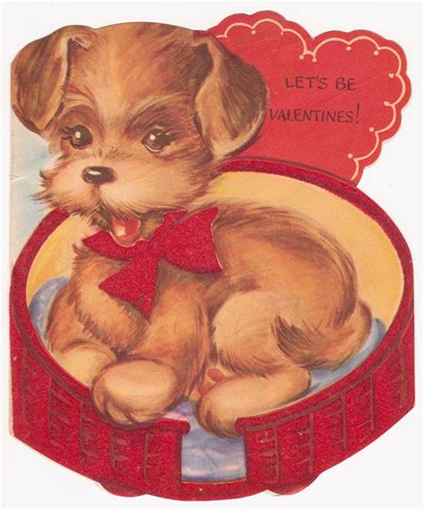 1476 Best Images About Valentines Dog Vintage On Pinterest Vintage