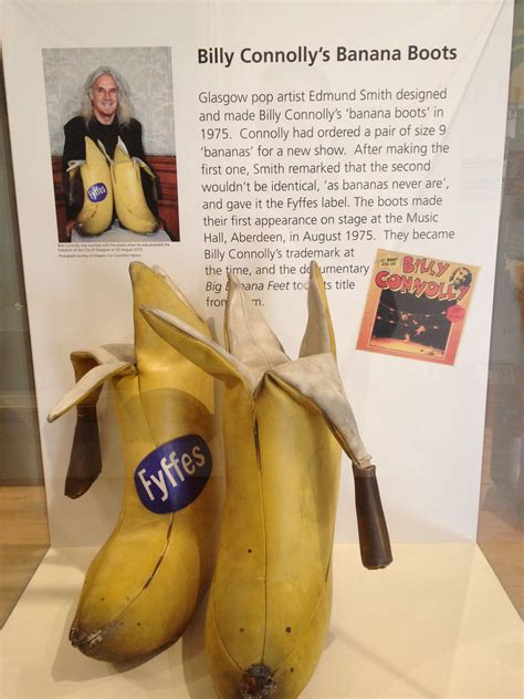 Billy Connolly Big Banana Boots In Glasgow