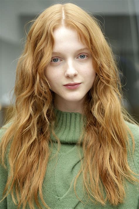 The Best Beauty Looks From Nyfw Racked Beautiful Red Hair Beautiful Redhead Ginger Girls