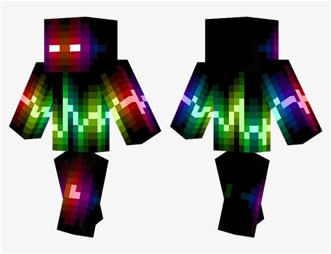 Among us addon + skins 4d; Cool - Green And Black Minecraft Skins Transparent PNG ...