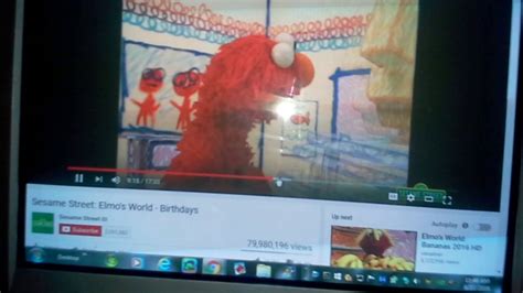 Elmo World Birthday Youtube