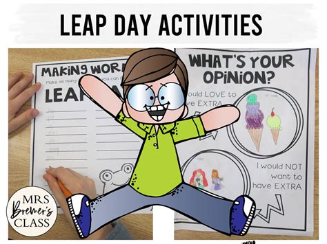 Leap Day Activities Mrs Bremers Class