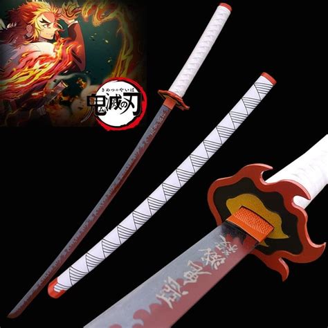 This Sword Is A Replica Of Kyojuro Rengoku Nichirin Katana This Sword